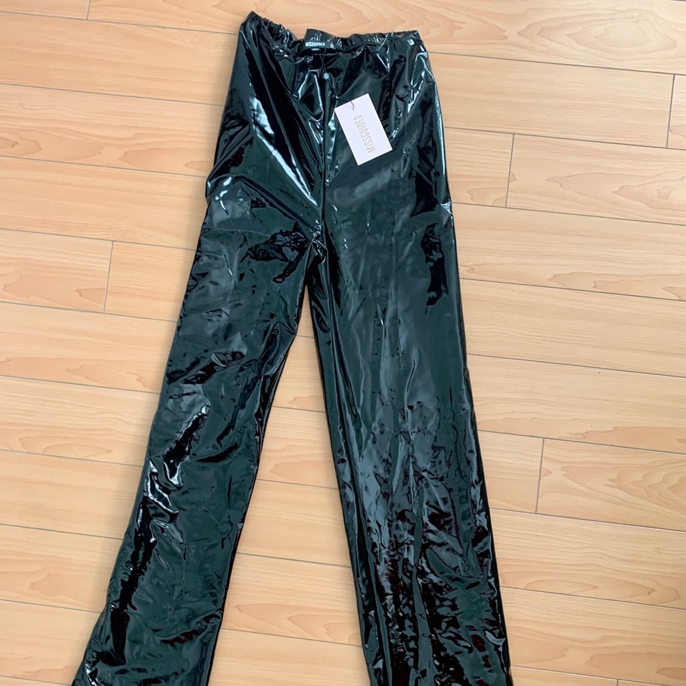 Latex flare pant